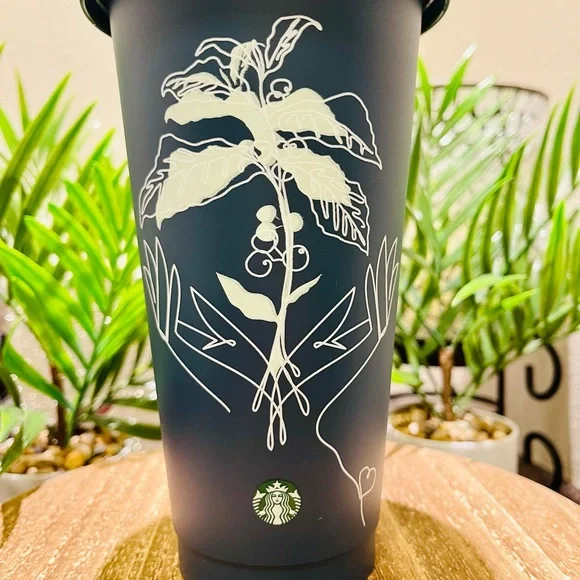 *HP*🌿NEW Starbucks 2022 Spring ‘Sip Sustainably ‘ Teal Green Reusable Cold Cup - Picture 5 of 8